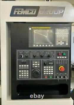 New Femco Hl-250 Cnc Turning Center Lathe Fanuc 0itf Warranty Doosan Hyundai