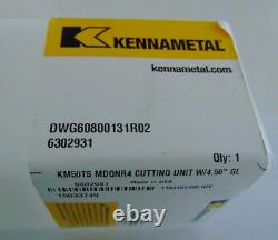 New Kennametal KM50TS Modular Lathe Turning Boring Cutting Head, coolant 4.5GL