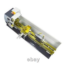 New Metal Bench RC-210E Lathe Electronic Pulse for Turning Drilling Cutting1100W