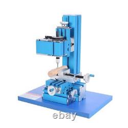 New Mini Milling Machine Woodworking Metal Aluminum Processing Tool 100240v