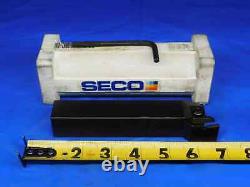 New Seco Cfil 100 04d Lathe Turning Tool Holder 1 Shank Lc1604 Inserts 6 Oal