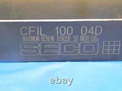 New Seco Cfil 100 04d Lathe Turning Tool Holder 1 Shank Lc1604 Inserts 6 Oal