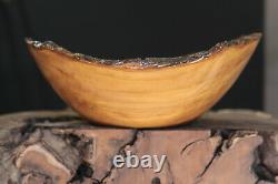 Olive Wood Bowl, Lathe turned, hand made, wooden
