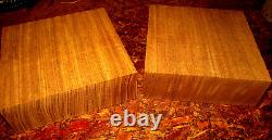 One Exotic Kd Afrormosia Platter Blank Turning Lumber Lathe Wood 20 X 20 X 2