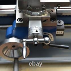 Precise Benchtop Metal Lathe CNC Machine DIY Mini Metalworking Lathe