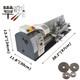 Precision Metal Lathe Teaching Lathe Metric Thread 8x24 110v Brushless Motor