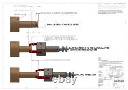 Precision Quality Cnc Lathe Smart Bar Puller 20 MM Shank