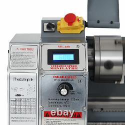 Preenex 1100W 2250rpm Mini Metal Lathe for Turning Cutting Drilling & Threading