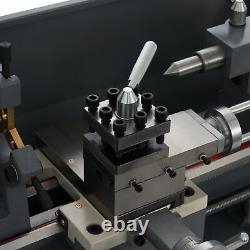 Preenex Turning Cutting Drilling Threading Mini Lathe Machine 750W 8x16 2250rpm