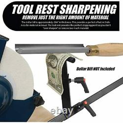 Pro Grind Sharpening System For Lathe Turning Tools, Chisels, Skews, Gouges, Jig