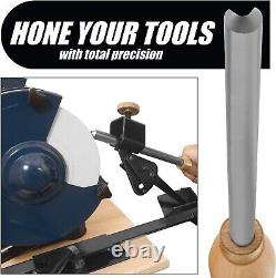 Pro Grind Sharpening System Lathe Turning Tools Chisels Skews Bowl Gouges Black
