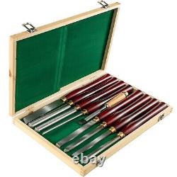 Pro Hss High Speed Steel Wood Turning Lathe Tools Chisel Gouge Woodworking Set