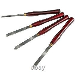 Pro Hss High Speed Steel Wood Turning Lathe Tools Chisel Gouge Woodworking Set