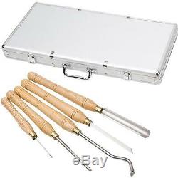 Professional Master 5pc Set Hss Wood Lathe Bowl Turning Hollowing Chisel Set