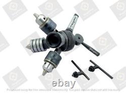 Quad Head Tailstock Turret with Comprehensive Accessory Kit