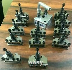 Quick-change tool holder set 13-piece set T37 ML7 lathe