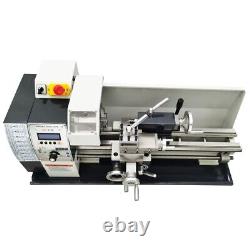 RC-210E High Precision Mini Metal Lathe 110V Horizontal Four-station Lathe