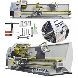RC-210E Small Metal Working Lathe Precision Auto Feed Lathe Electric Turning Dri