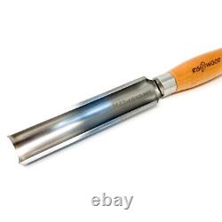 RGWOOD 1-1/4? Roughing Gouge, M42 HSS Cryogenic Wood Lathe Turning Tool