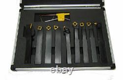 Rdgtools 9pc Indexable Lathe Turning Grooving Threading Set 10mm