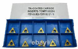 Rdgtools Tcmt 11 Carbide Tips / Inserts / Indexable Lathe Turning Tools