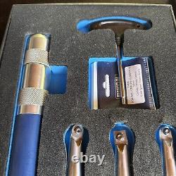 Rikon 70-800 Four-Piece Woodturning Tool System with Carbide Insert Cutters