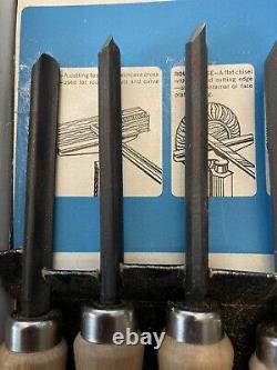 Rockwell Wood Lathe Turning Chisel Tools 16, Set of 8, Hard to find EXCELLENT