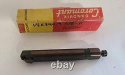 SANDVIK COROMANT VLE140.9 5/8 11 Lathe Mill Turning Tool Holder Carbide Inserts
