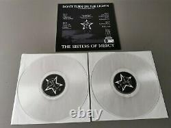 SISTERS OF MERCY lim/num Lathe Cut 40/50 clear Vinyl 2LP Don`t Turn On Lights