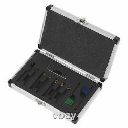 Sealey SM3025CS6 Indexable 10mm Lathe Turning Tool Set 7pc