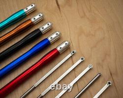Simple Woodturning Tools 5 Tool Mid-Size Carbide Wood Lathe Turning Tools Set
