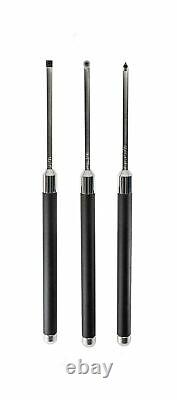 Simple Woodturning Tools Carbide Lathe Turning Tool Set of 3 Full Size with 1