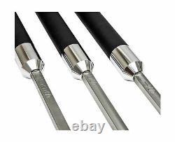 Simple Woodturning Tools Carbide Lathe Turning Tool Set of 3 Full Size with 1