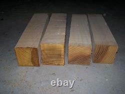 Sixteen (16) Kiln Dried Maple Turning Blocks Lathe Wood Blanks 3 X 3 X 12