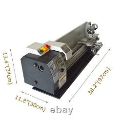 Small Metal Lathe WM210V Brushless Precision Instrument Machining Lathe 110V