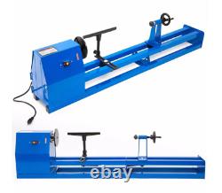 Stark 1/2HP 4-Speed 40 inch Power Wood Turning Lathe, Adjustable Speed