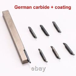 Swiss Automatic Lathe Tools With Carbide Threading Inserts Grooving Inserts