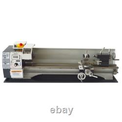 TECHTONGDAInch Precision Metal Bench Lathe 832 900W Machinery Turning Lathe