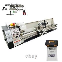 TECHTONGDA Inch Precision Metal Wood Bench Lathe 839 1100W DIY Lathe 110V