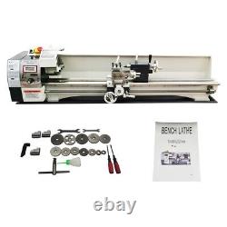 TECHTONGDA Inch Precision Metal Wood Bench Lathe 839 1100W DIY Lathe 110V