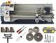 Techtongda Wm210v Metric Precision Metal Bench Lathe 824 1100w
