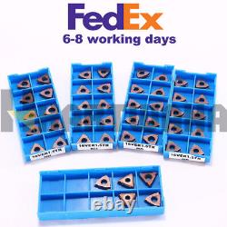TURNING THREADING LATHE INDEXABLE TURNING THREADING For 30 Degree TR1.5 45PCS