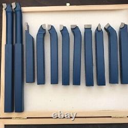 Tip Milling Cutter Lathe Tools Blue Carbide Cutting Outer Circles 1 Set