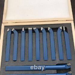 Tip Milling Cutter Lathe Tools Blue Carbide Cutting Outer Circles 1 Set