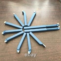 Tip Milling Cutter Lathe Tools Blue Carbide Cutting Outer Circles 1 Set