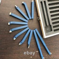 Tip Milling Cutter Lathe Tools Blue Carbide Cutting Outer Circles 1 Set