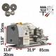Turning Brushless Metal Lathes Benchtop Precision Metal Working Lathe 110v Mt5