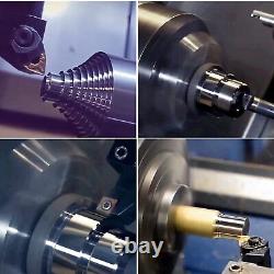 Turning Holders 7 Sets 5/8 Shank Lathe Turning Tool Holders with Indexable C