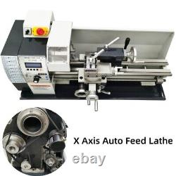 Turning Thread Miniature Lathe Miniature Lathe X Axis Automatic Feed Lathe