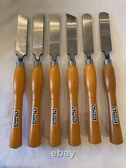 Turning Tool Set 6 Piece. Lathe Sorby. Bowl Heavy Thick